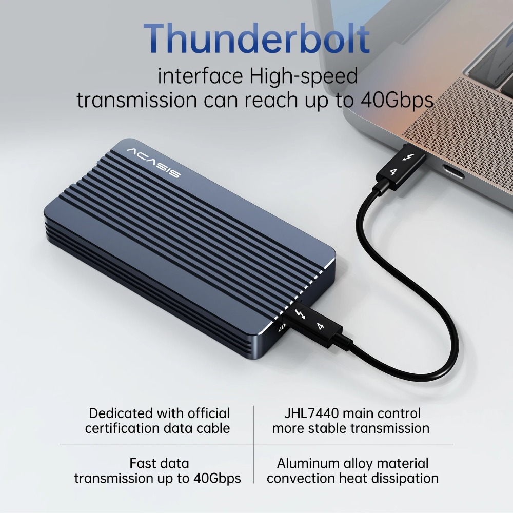 Boîtier Acasis 40 Gbps USB 4.0 - 8Tb M2 Nvme Ssd avis et prix